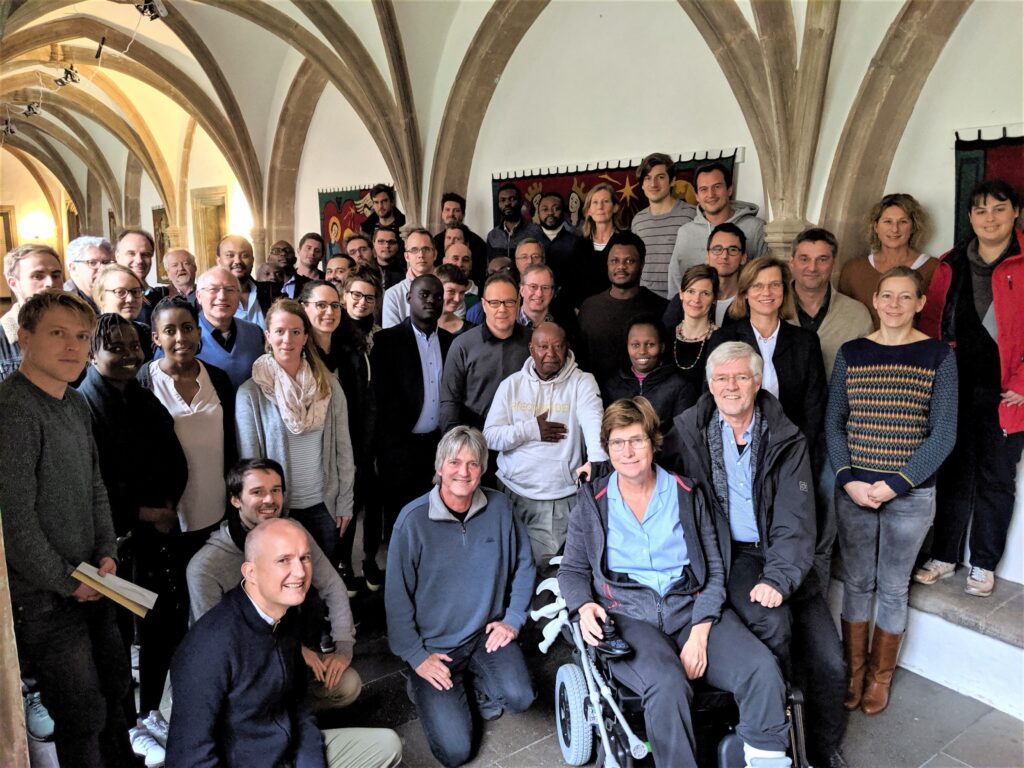 Group picture of crc 228 at 2019 research retreat