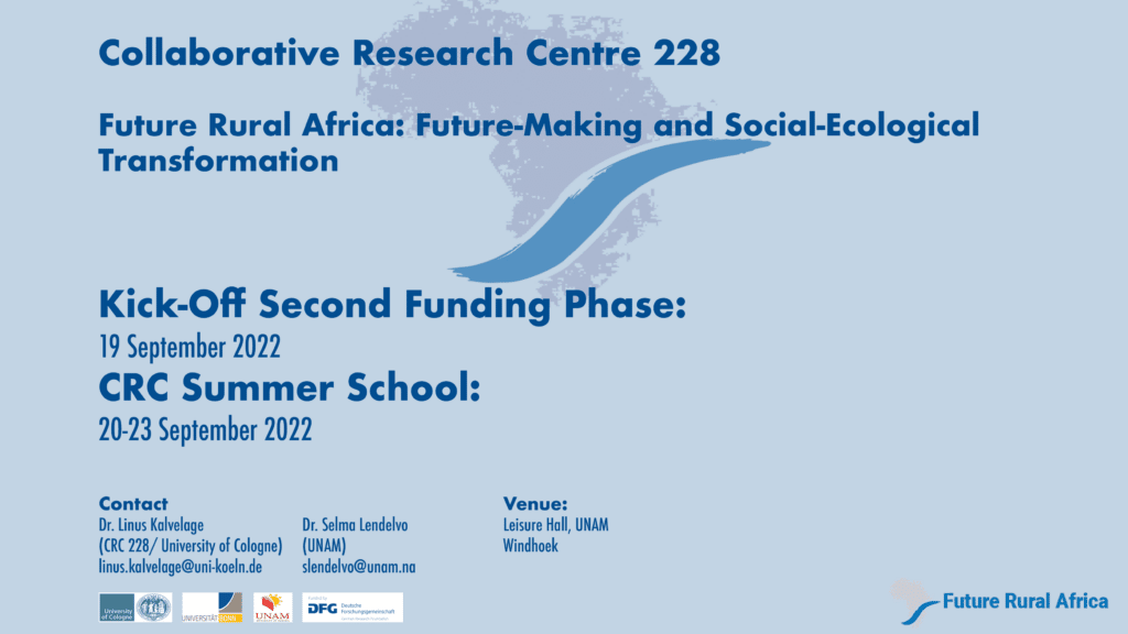 poster crc kick off and summer school in windhoek