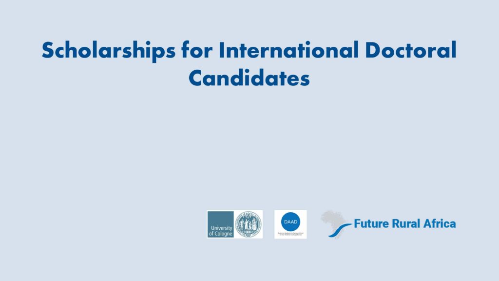 crc scholarships for international doctoral candidates