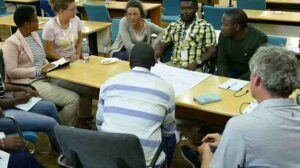 Group Discussion at CRC summer school in Naivasha