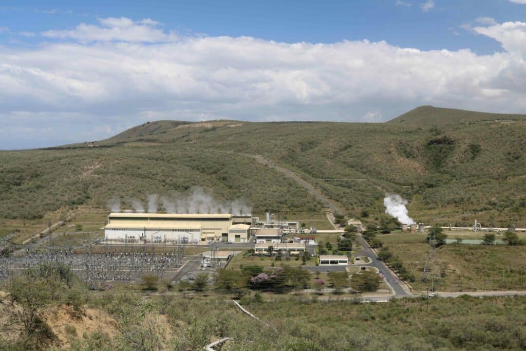 geothermal energy plant in Kenya