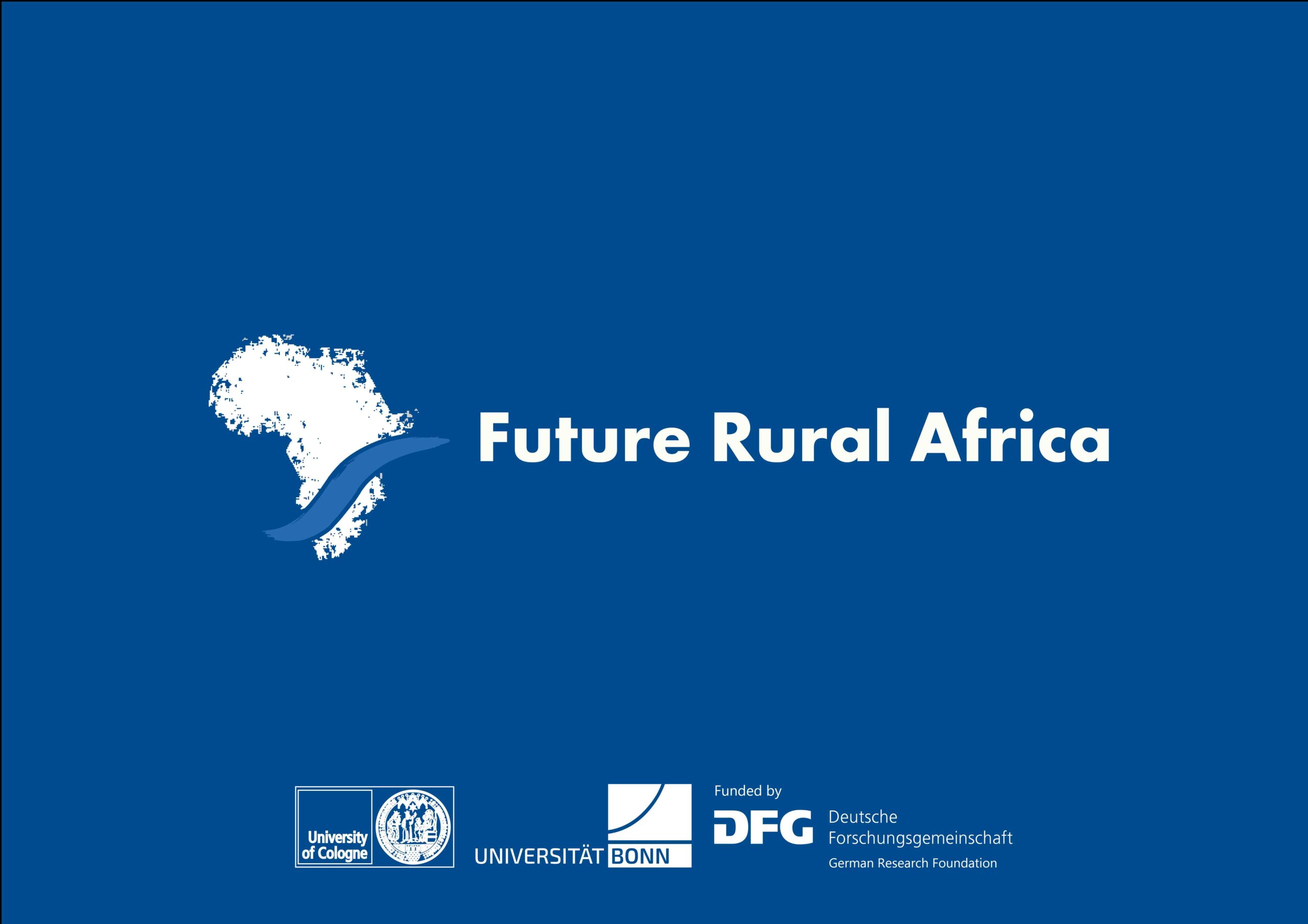 A cover image with the logo of the crc future rural africa