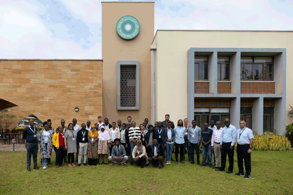 Group Photo of the Participants of the Future Rural Africa Summer School 2023 in Arusha at Aga Khan University Campus
