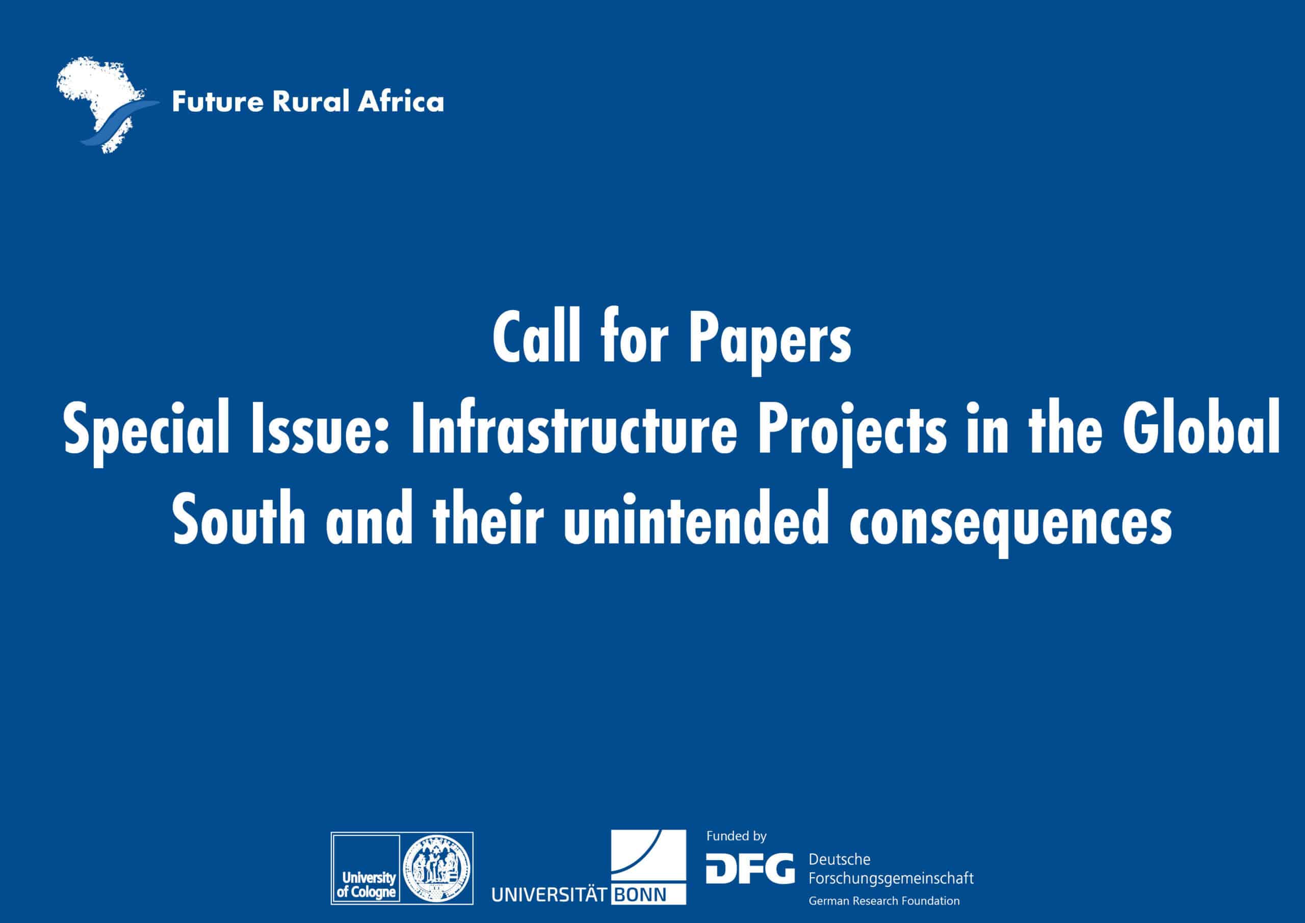 Call for Papers : Infrastructure Projects in the Global South