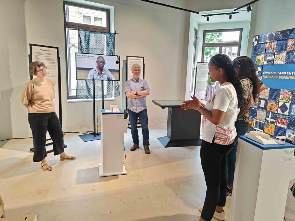 Group of researchers during a visit to the Bonn Heritage Lab