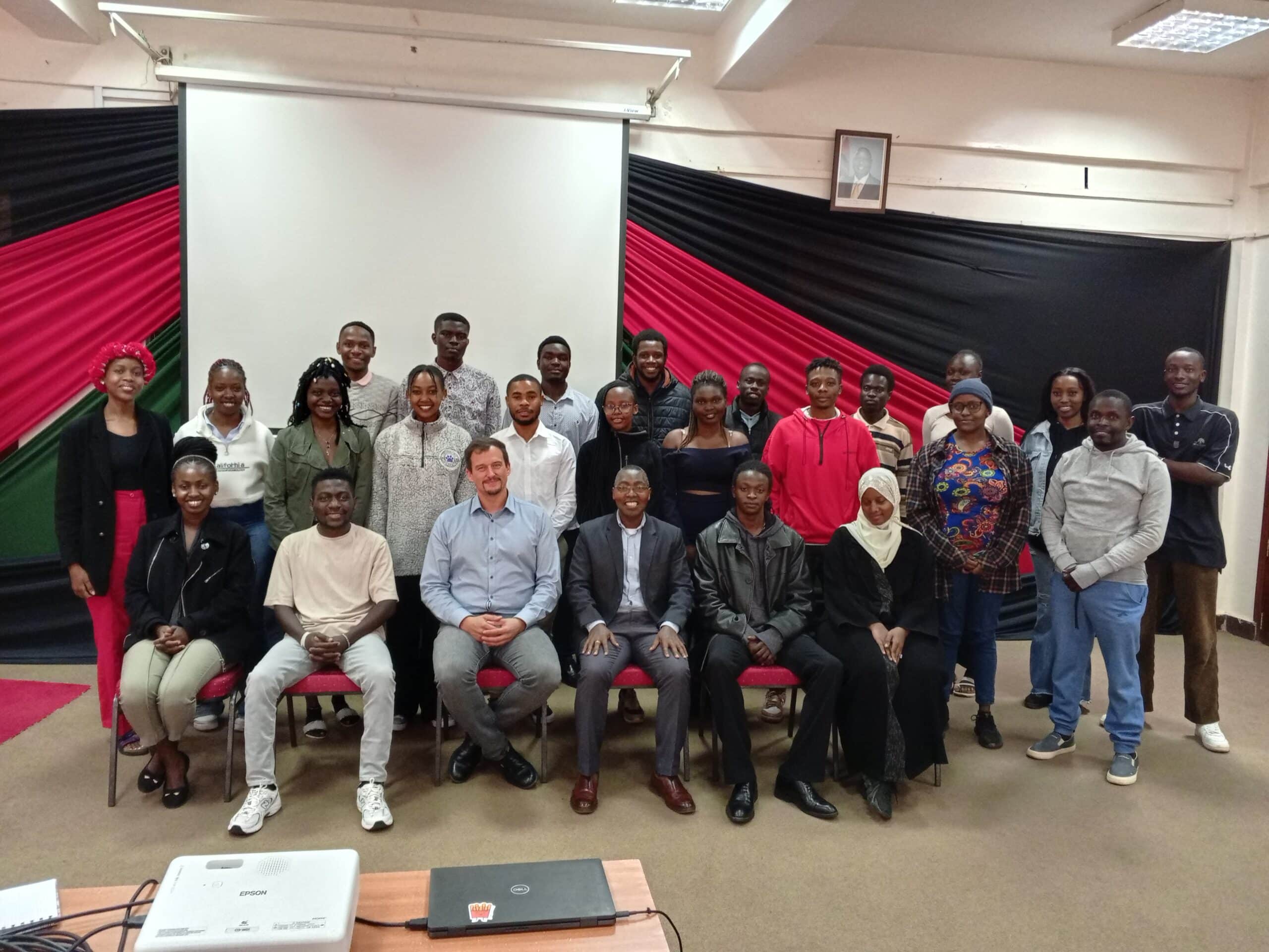 group photo taken at kenyatta university