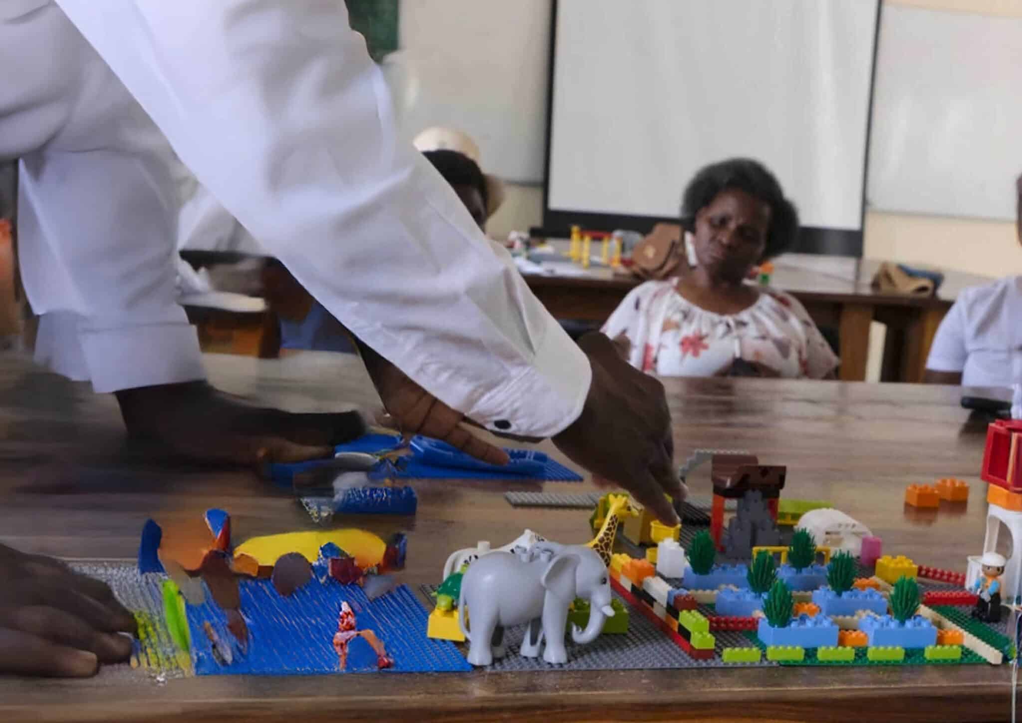 picture taken during a workshop on "future making"