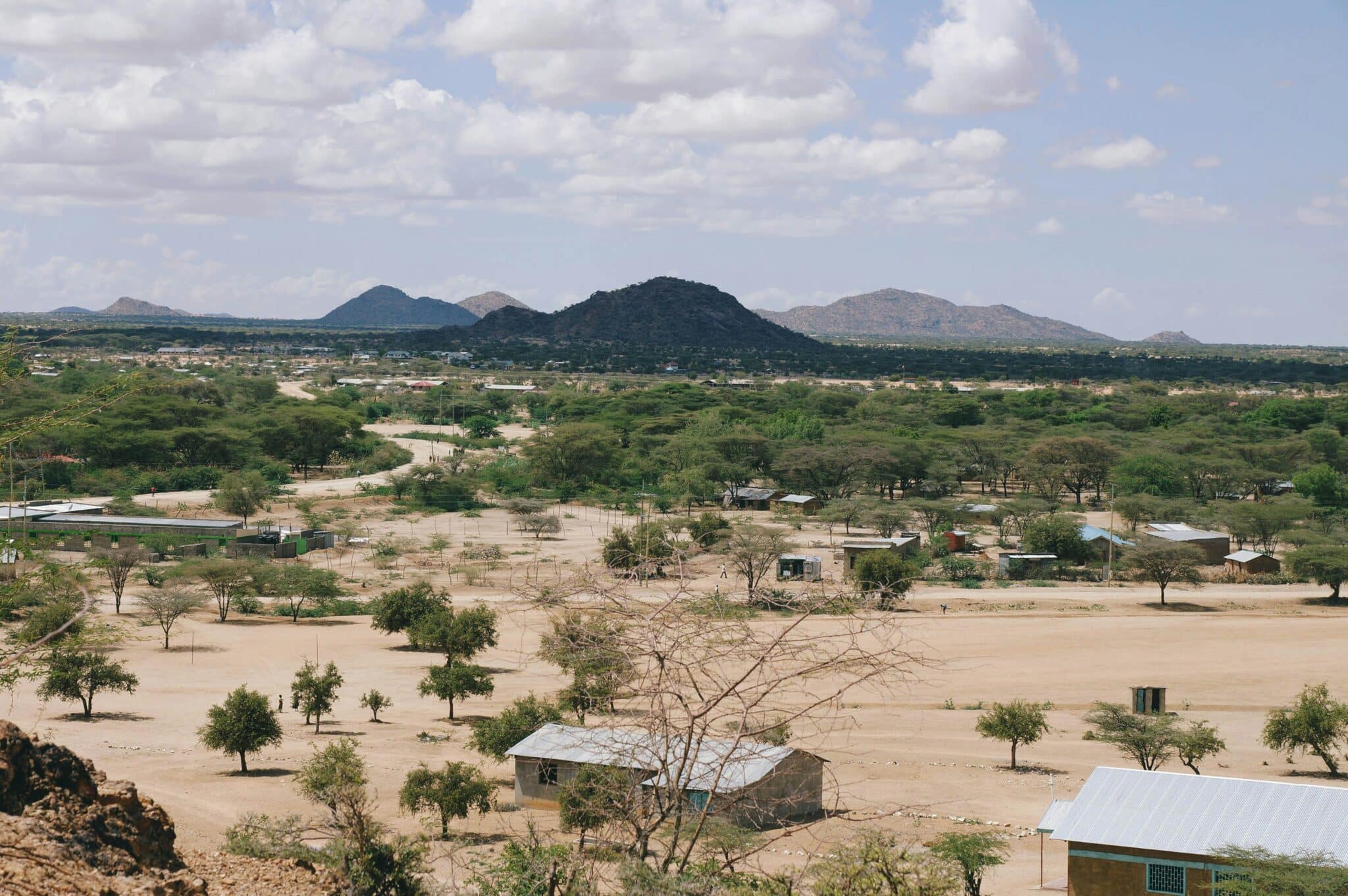landscape in northern Kenya