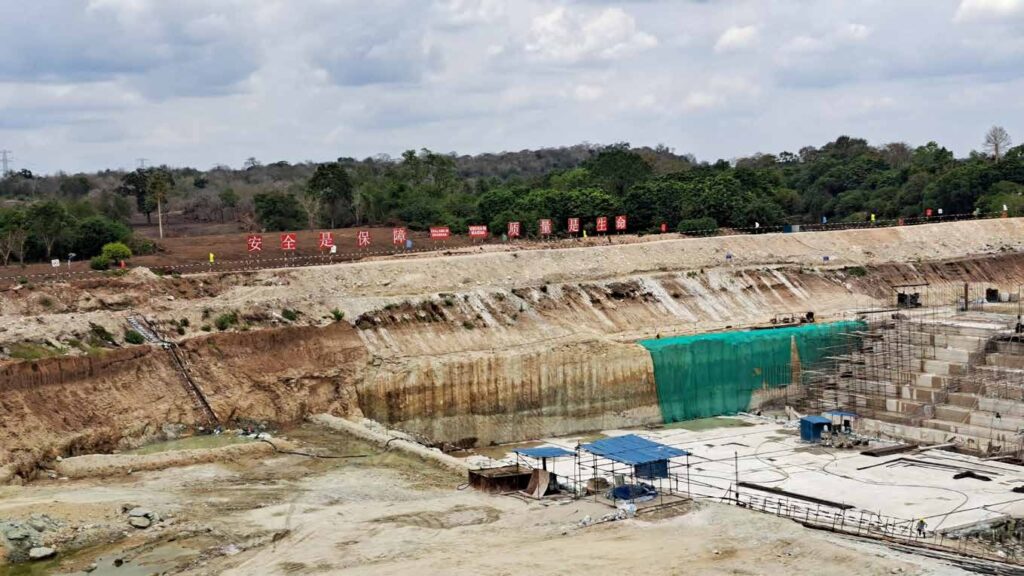 C03 Green Futures 10 kidunda dam under construction