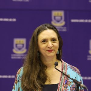 image of ruth hall, prof. at the university of the western cape